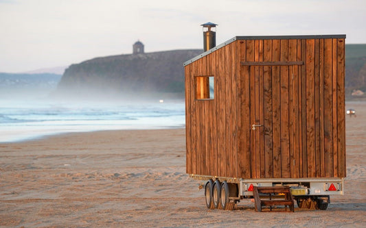 Premium Irish-made mobile sauna handcrafted in County Mayo for commercial wellness businesses