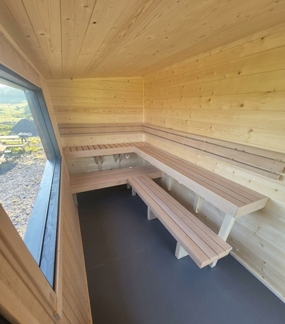 The Atlantic: The Flagship Commercial Mobile Sauna (10-12 Person)